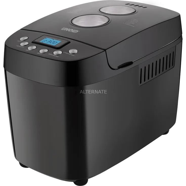 Unold Backmeister Big Black Brotbackautomat, 850W, 15 Backprogramme, 3 Bräunungsgrade, Kunststoff, schwarz