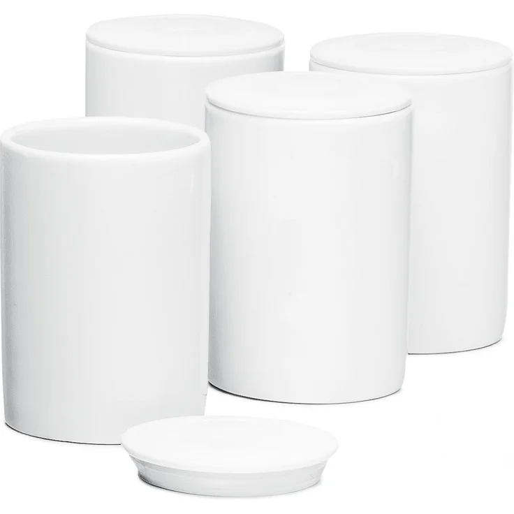 Rommelsbacher JG80 Jona Joghurt- und Frischkäsezubereiter inklusive 4 Keramik Portionsbecher à 125 ml mit Deckel, 2 XXL Glasbehälter à 1,2 Liter mit Deckel, Abtropfsieb mit Deckel, schwarz, edelstahl – Bild 7