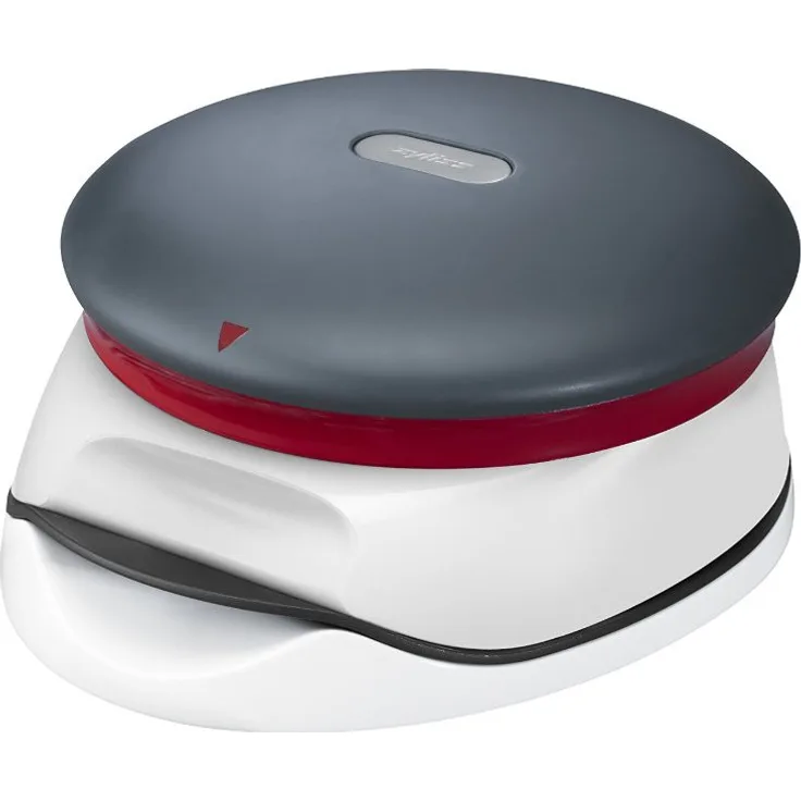 Zyliss Hamburger Presse Grillen, ABS, TPE, Edelstahl, Gummi, Grey, Red, White, Up to 1-2 lb Burger