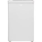 Beko HS210530N Gefriertruhe, freistehend, weiß, Schnellgefrieren, Breite 53.7 cm, Energieklasse F