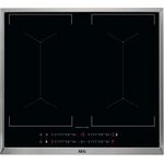 AEG IKE6445AXB Autarkes KochfeldInduktionSlider-Bedienung 60 cmEdelstahlrahmen 4 KochzonenBridge-FunktionPowerfunktionKindersicherung