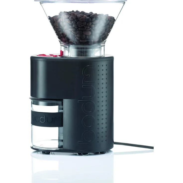 Bodum 10903-01EURO-3 BISTRO Kaffeemühle, Edelstahl, Schwarz