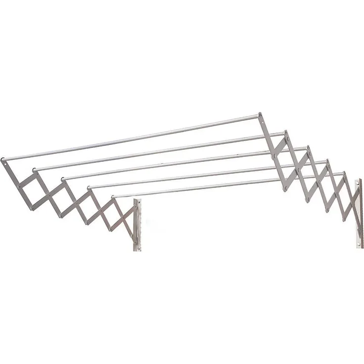 ORYX 5160320 - Scherenwäschetrockner, Wandtrockner, ausziehbar, Aluminium 1 m