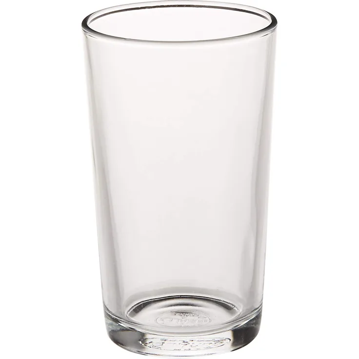 Duralex 511920 Chope Unie Trinkglas, Wasserglas, Saftglas, 250ml, Glas, transparent, 6 Stück