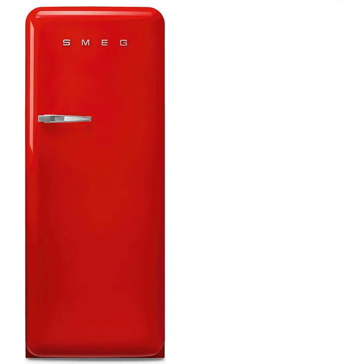 Smeg FAB28RRD5 Kühlschrank, freistehend, rot, Energieklasse D