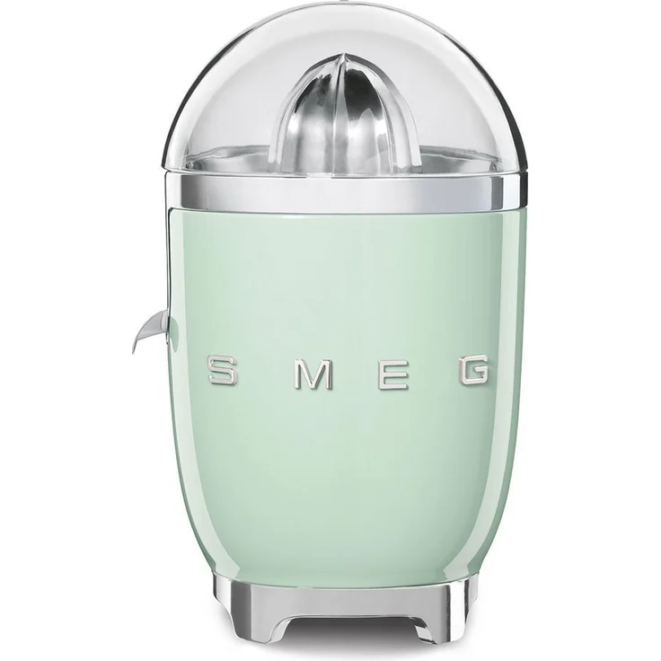 Smeg Zitruspresse CJF01PGEU Zitruspresse, 70W, Edelstahl, pastellgrün, Serie: CJF01 – Bild 1