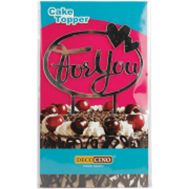 Cake Topper For You - Tortendeko
