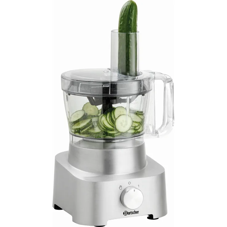 Bartscher Food Processor FP1000 (150148), silber, 18.000 Umdrehungen pro Minute
