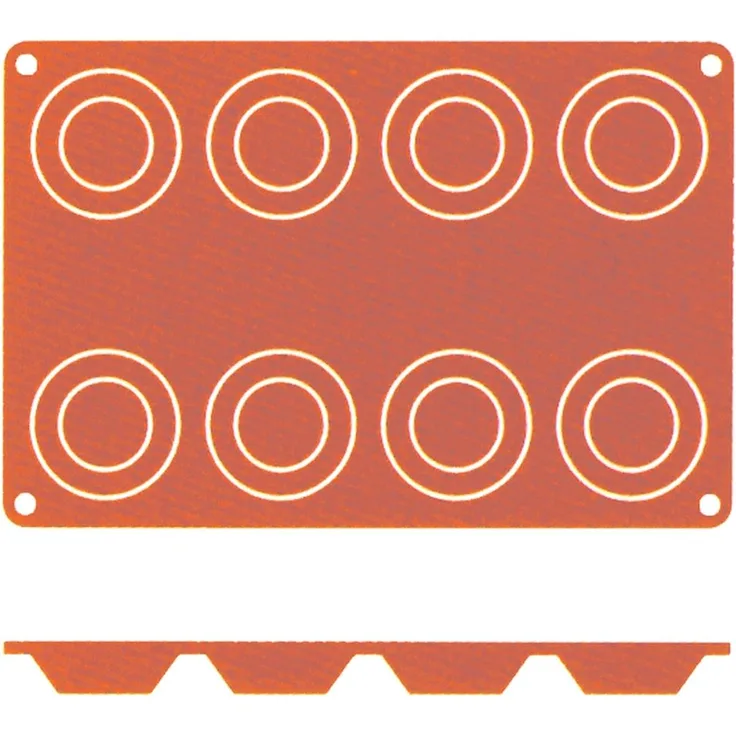 Contacto Silikon-Backmatte Tartelett, 6 cm