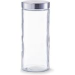 Zeller Present Vorratsglas, Einmachglas, Glas, 2,1L transparent
