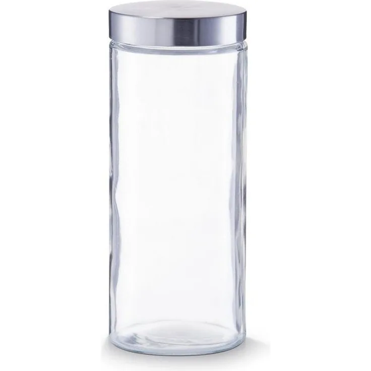 Zeller Present Vorratsglas, Einmachglas, Glas, 2,1L transparent
