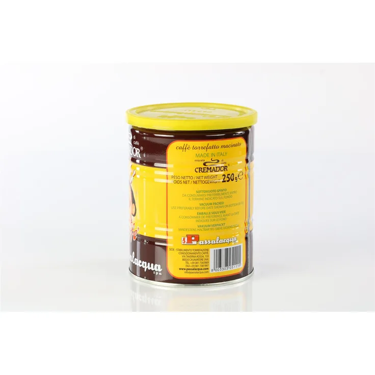 PASSALACQUA Cremador, gemahlener Kaffee, in der Dose, 250g