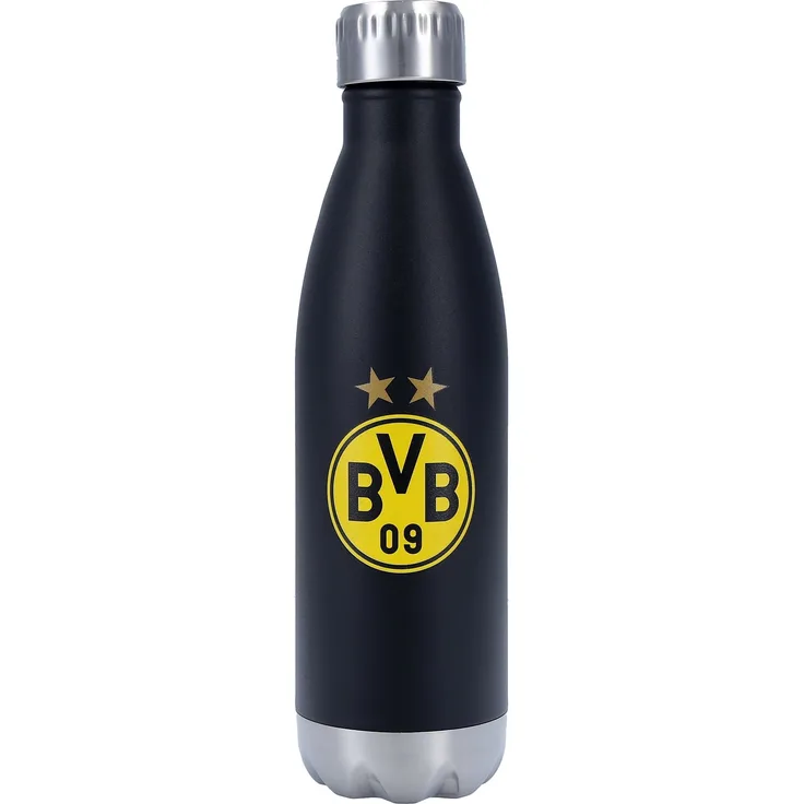 Borussia Dortmund, BVB-Isolierflasche 0,5L, Schwart-gelb, 0