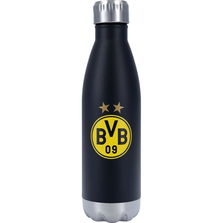 Borussia Dortmund, BVB-Isolierflasche 0,5L, Schwart-gelb, 0