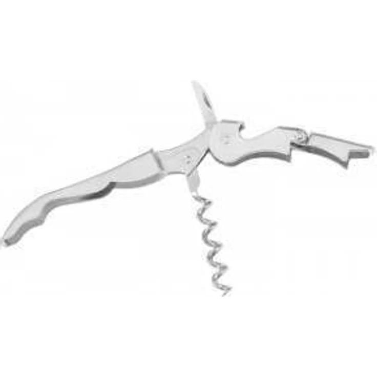 Westmark Kellnerbesteck, Mit Kapselheber und Zwei-Stufen-Hebel, Rostfreier Edelstahl, Profi, Silber, 60172270