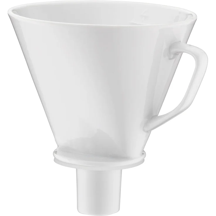 alfi 0096.010.000 Kaffeefilter Aroma Plus Porzellan, weiss, Größe 4, Kannenfilter zum direkten Brühen in 1 oder 2 Tassen bzw. Kannen mit größerem Ausgießer