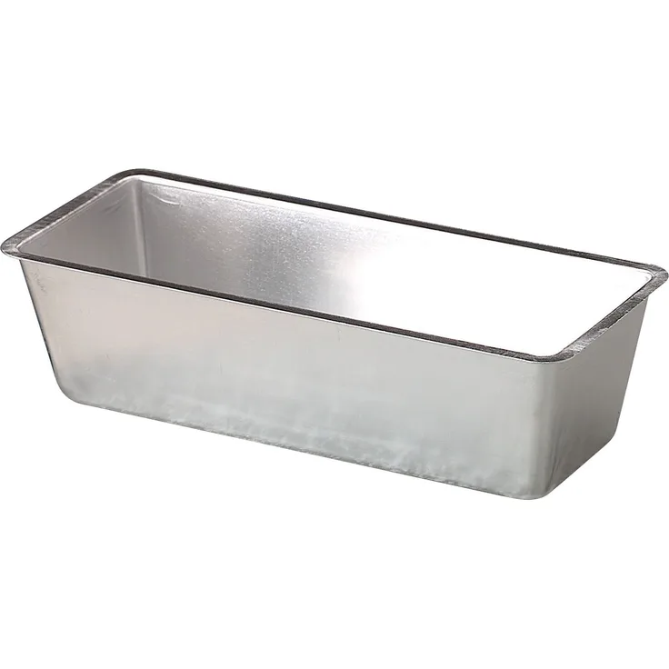 Pentole Agnelli Backform Königskuchen, aus Aluminium, Silber 18 cm Silber-schwarz