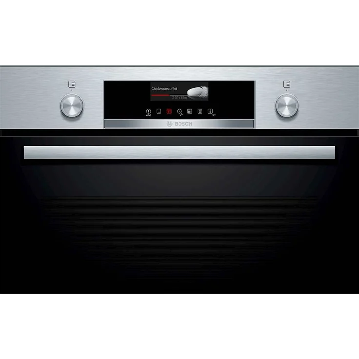 Bosch HBG579BS0, Serie 6, Backofen, A, Einbaugerät, Volumen 71 l, 60 x 60 cm, AutoPilot, TFT-Display, Versenkknebel, Pyrolyse, Reinigungsunterstützung, edelstahl – Bild 4