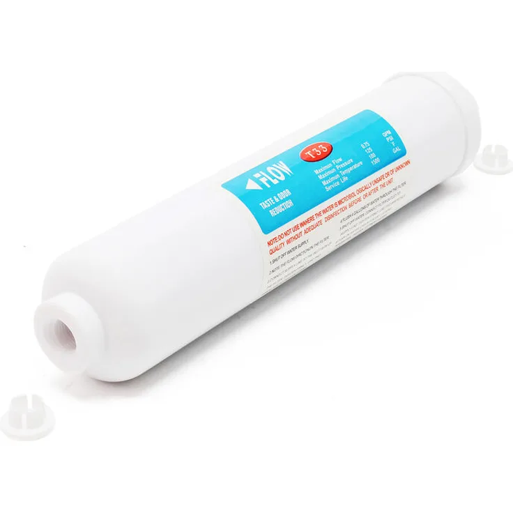 Naturewater 10 Zoll 254 mm Aktivkohlefilter Kartusche Gourmet T33 Wasserfilter