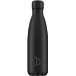 CHILLYS Bottle Monochrome All Black 0,5 l schwarz