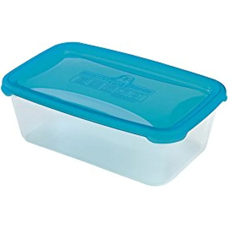 Heidrun 1758 Polar Behälter, rechteckig, 2.5 lt, transparent-hellblau