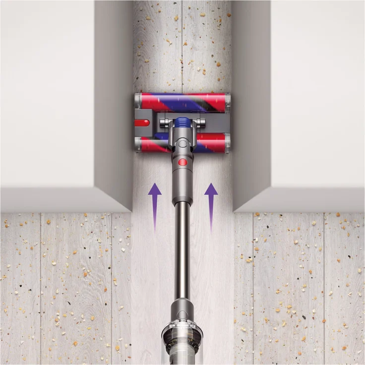 Dyson Omni-glide Handstaubsauger, 20 min Akkubetrieb, Click-in-Akku, lila-nickel – Bild 4
