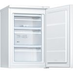 Bosch GTV15NWEA Gefrierschrank, freistehend, weiß, Lagerzeit bei Störung 25 h, Breite 56 cm, Energieklasse E