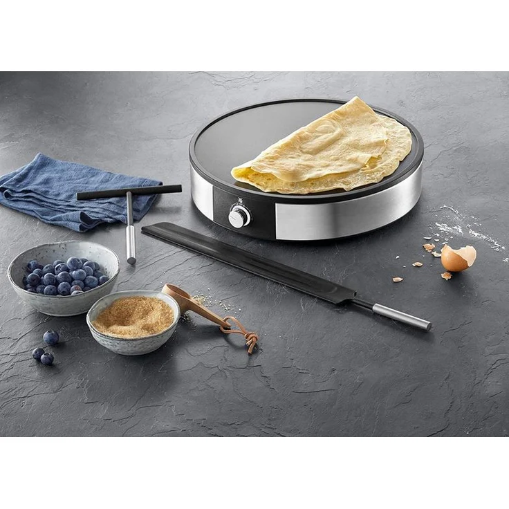 WMF Lono Crepes Maker Creperie mit Wender und Teigverteiler, 1600 W, Ø 33 cm, antihaftbeschichtet – Bild 5