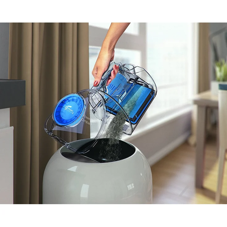 Philips beutelloser Staubsauger PowerPro Compact FC9332-09 (1,5 L Staubvolumen, integriertes Zubehör) weiß – Bild 5