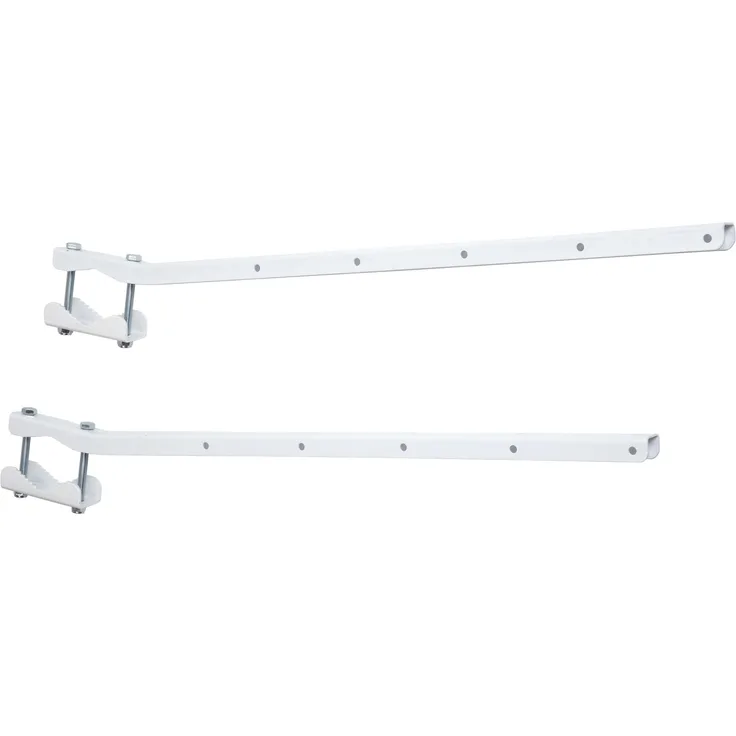 Sauvic 89410 - Wäscheständer für Geländer, weiß, anpassungsfähiger
