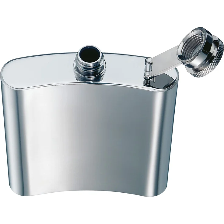 WMF Manhattan Flachmann 200 ml, 20cl, Cromargan Edelstahl mattiert, 13 x 10 cm, Geschenkidee - Preisvergleich – Bild 3