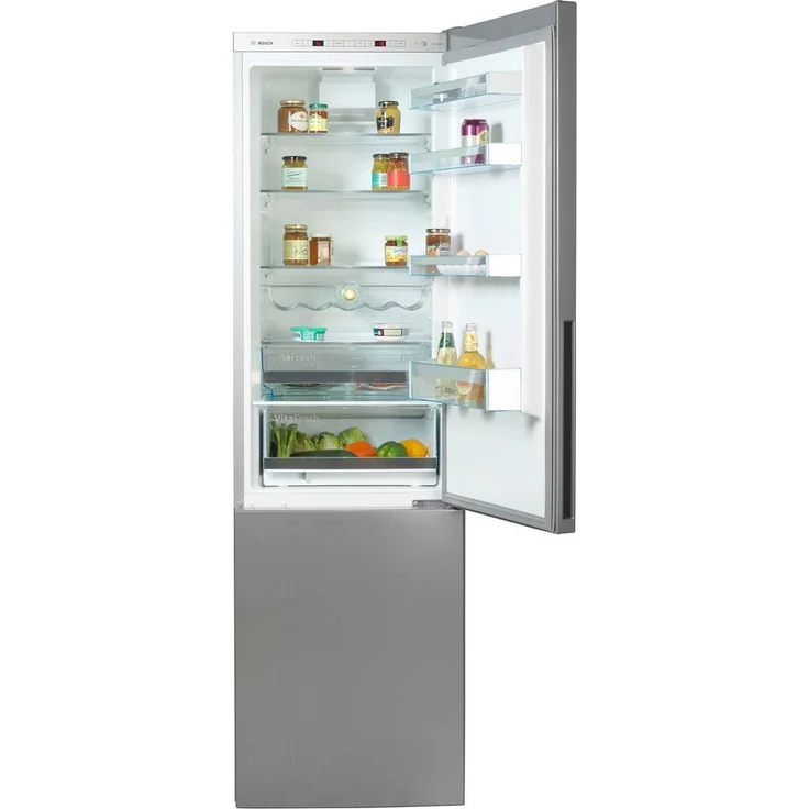 Bosch KGE39ALCA Serie 6 Kühl-Gefrierkombination, freistehend, edelstahl, 0-Grad-Zone, Schnellkühlen und -gefrieren, Urlaubsschaltung, Energieklasse C – Bild 4