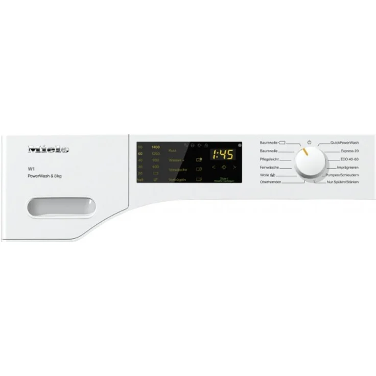 Miele WWD320 WPS D, Frontlader-Waschmaschine, A, Fassungsvermögen 8 kg, Standgerät, Breite 59,6 cm, Startzeitvorwahl, Wasserauslaufschutz – Bild 4