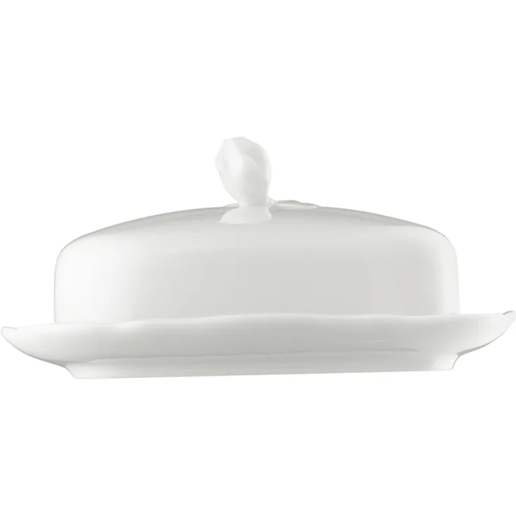 Hutschenreuther 02013-800001-15169 Maria Theresia Butterdose 250 g, weiß