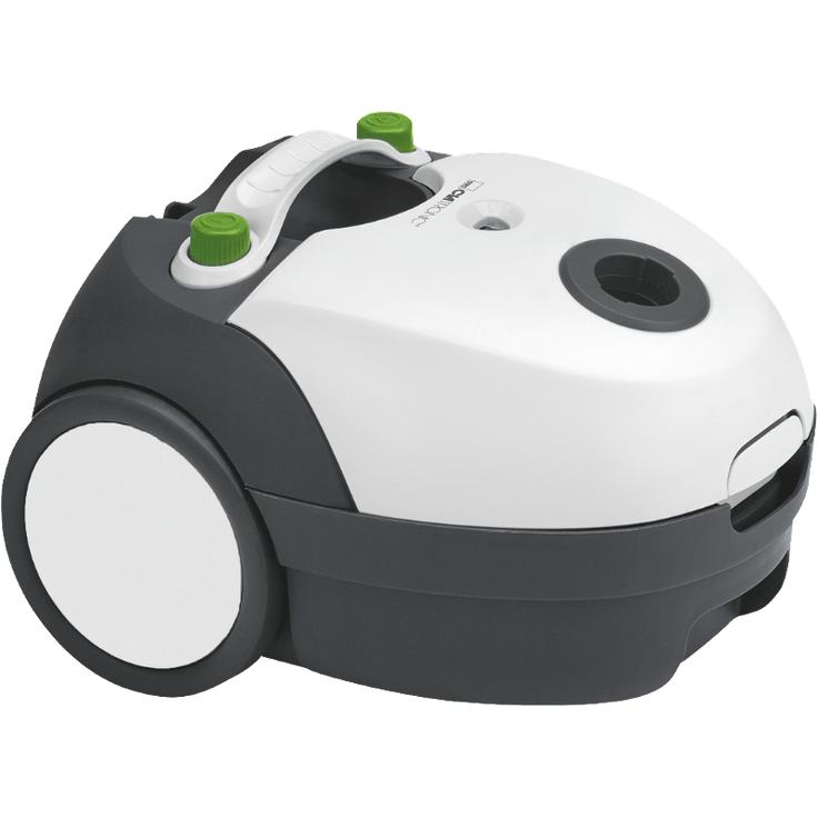 Clatronic BS 1300 Staubsauger, 5-fach Mikrofiltersystem, Edelstahl-Teleskoprohr, Staubbeutelwechselanzeige, 700 Watt, weiß - grau – Bild 4