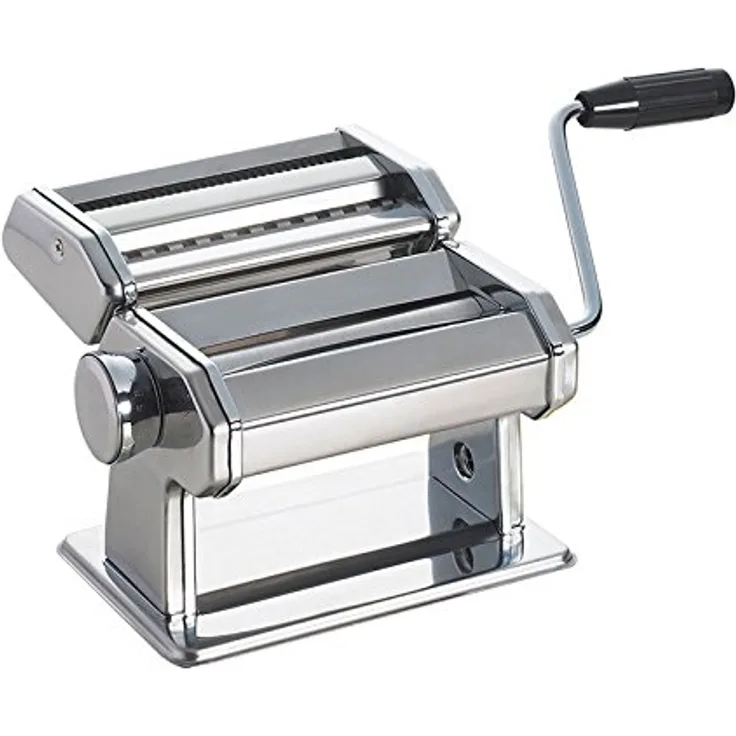 Excšlsa Nudelmachine, Edelstahl, Silber