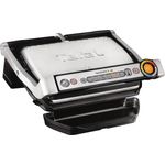 Tefal GC712D OptiGrill+ Kontaktgrill, 2000 Watt, 6 voreingestellte Grillprogramme, 30 cm x 20 cm Grillplatte, 4 Temperaturstufen, herausnehmbare Platte, antihaftbeschichtet, silber