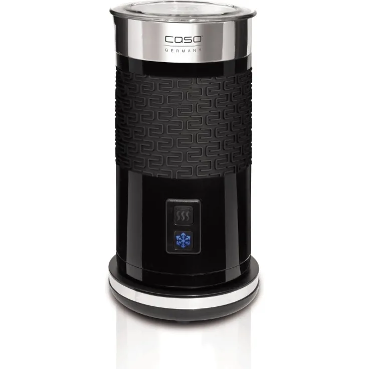 Caso 1656 Fomini Crema Design elektrischer Milchaufschäumer, für cremigen Milchschaum kalt und heiß, ideal für Latte Macciato, Kakao, Cappuchino oder Frappe, hochwertiges Gehäuse