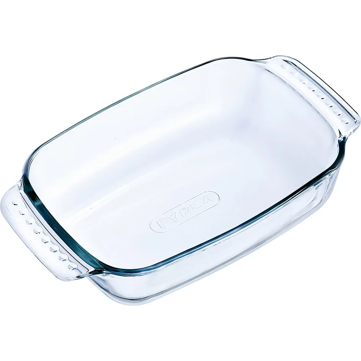 Pyrex Classic Bräter rechteckig, 22x13x5 cm, Glas, Transparent, 22 cm