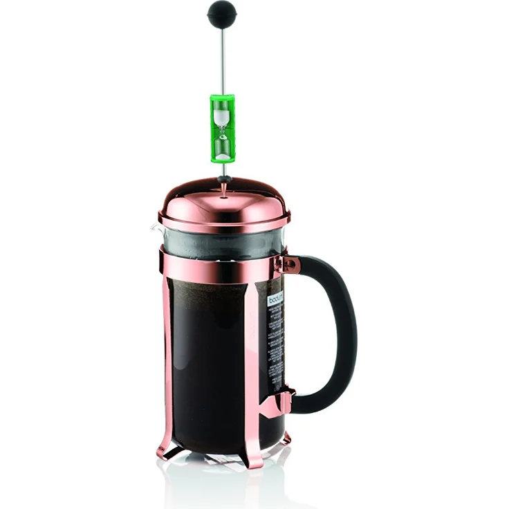 Bodum Chambord Kaffeebereiter, 0,35 L - 12 oz - Kupfer – Bild 3