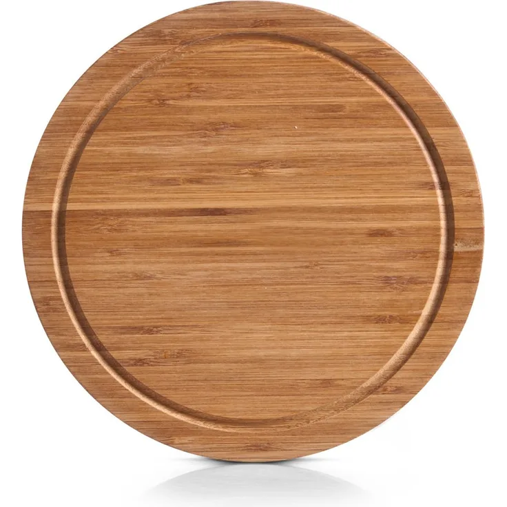 Zeller 25261 Vesperteller, Bamboo ø 25 x 1.5 cm
