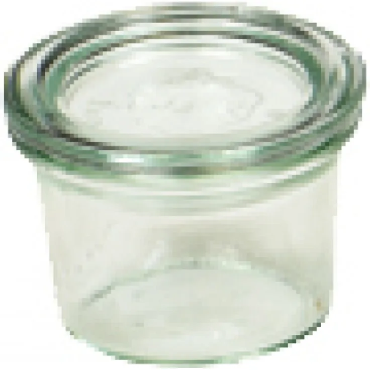 Weck Mini-Sturzglas 80 ml, ohne Ringe und Klammern, 12 stücke