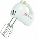 Tefal HT4101 Handmixer 450 Watt, 5 Geschwindigkeiten, weiß - grau