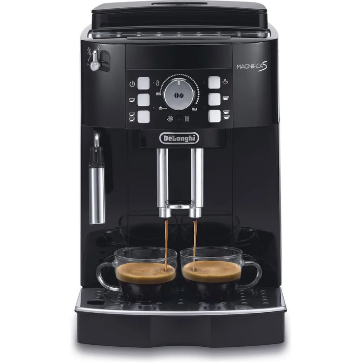 De'Longhi ECAM 21.117.B Kaffeevollautomat mit integriertem Mahlwerk, integriertes Reinigungssystem, 1450 Watt, schwarz – Bild 1