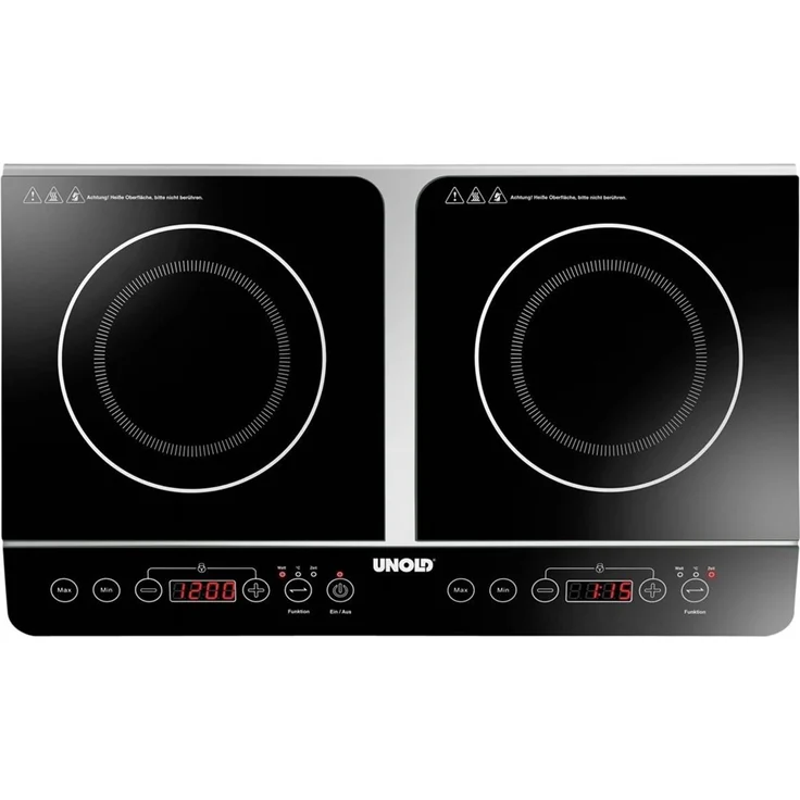 Unold 58175, Kochplatte, Betriebsart elektrisch, Breite 60,2 cm – Bild 1