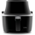 Caso AF 400 Design Heißluftfritteuse, Temperatur 60°C - 200°C, extra großer Frittierkorb 1 kg, Timer 1-60 min, starke 2000 Watt, Heißluftfritteuse - für fettarmes und rundum knuspriges Garen