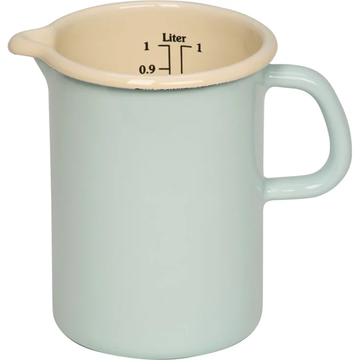 Riess Classic – Haushaltsartikel, Messbecher, 10 cm Durchmesser, Pastellfarbe, türkis – Bild 1