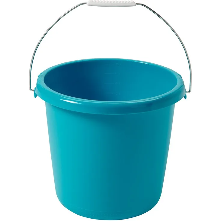 CURVER Eimer 10L in Molokai blau, Plastik, 30 x 30 x 25 cm