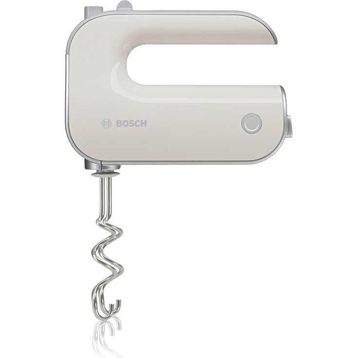 Bosch MFQ4030L Handrührer Styline, 5 Geschwindigkeiten, 500 Watt, 2 Rührbesen, 2 Edelstahl-Knethaken, spülmaschinengeeignet, mineral grey – Bild 2