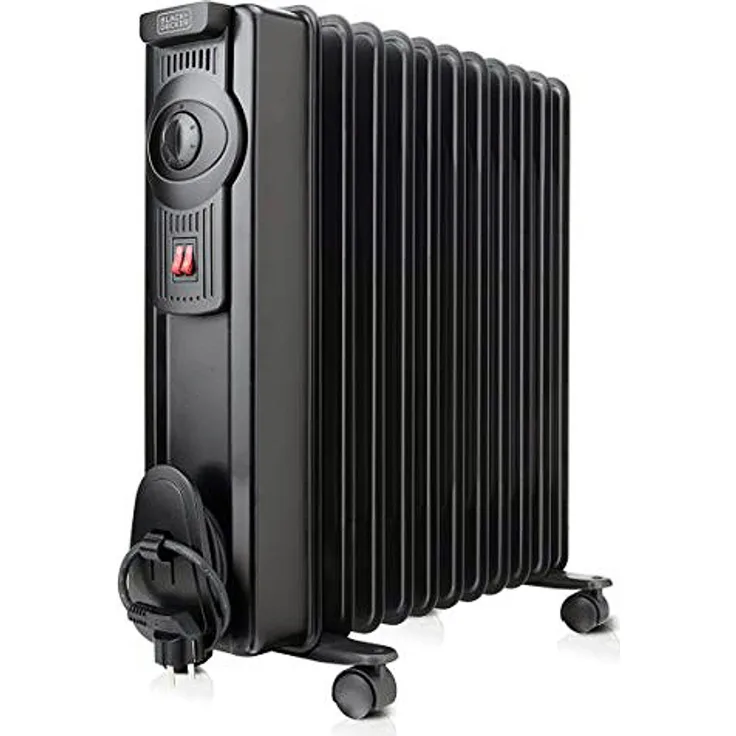 Black + Decker Ölheizung (11 Kammern) Black + Decker ES9350060B 2000W, Radiator
